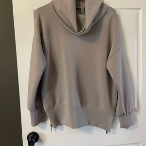 Studio Beige Cowl Neck Sweatshirt, super soft
